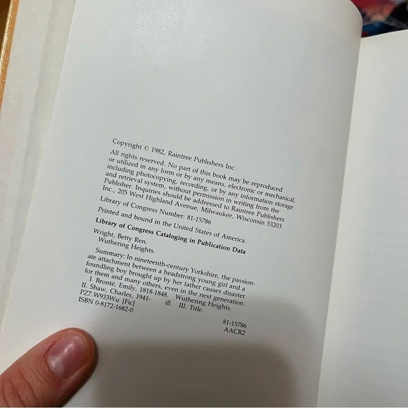 Lot 4 Raintree Classics 1982 Time Machine Pride & Prejudice Moby Dick Wuthering - Picture 3 of 10